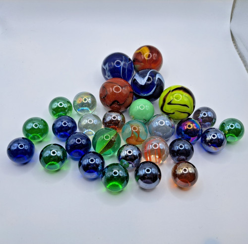 Mini konvolut murmeln glas - mini,
