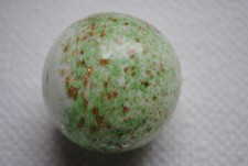 grosse alte glasmurmeln mit