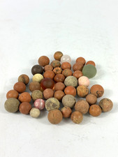 Antike Murmeln Tonmurmeln Alt