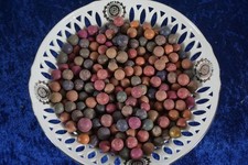 Sammlung alter Ton Murmeln
