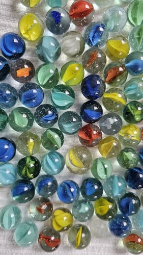 Murmeln glas 110 - stk,