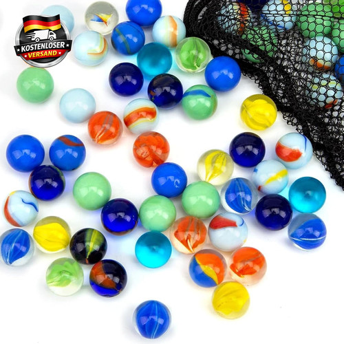Bunte murmeln set für - für, spiele