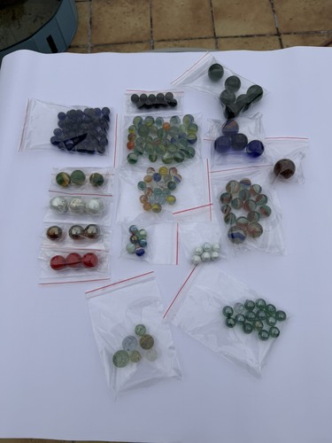 Alte vintage murmeln glas - alte,
