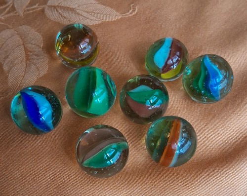 Vintage ddr alte glasmurmeln - 8,