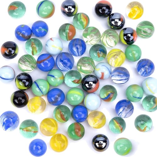 Kleine glasmurmeln bunte - -,