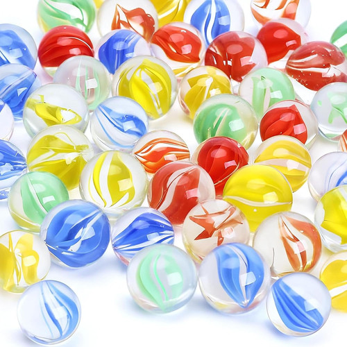 105 stück glasmurmeln 14mm - stück, glasmurmeln,14mm
