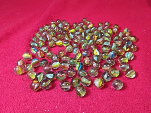 Konvolut alte glas murmeln - glas,