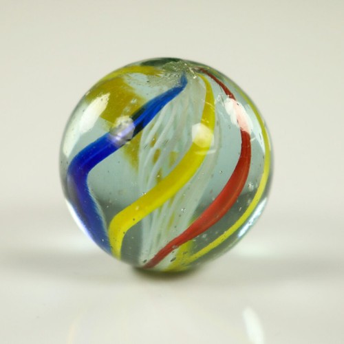Lauscha antik glas murmel - antik, 26mm