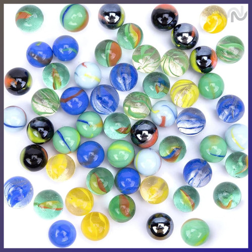 Glasmurmeln 15mm bunte murmeln - 15mm,