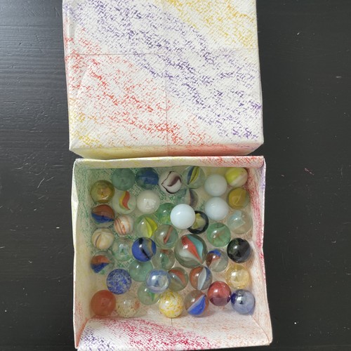 Alte glas murmeln - glas, 42