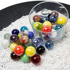 1kg Glasmurmeln Farbmix (16mm)