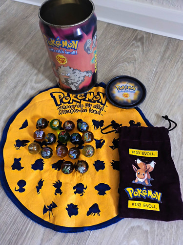 Pokémon murmel set mit - murmel-set,