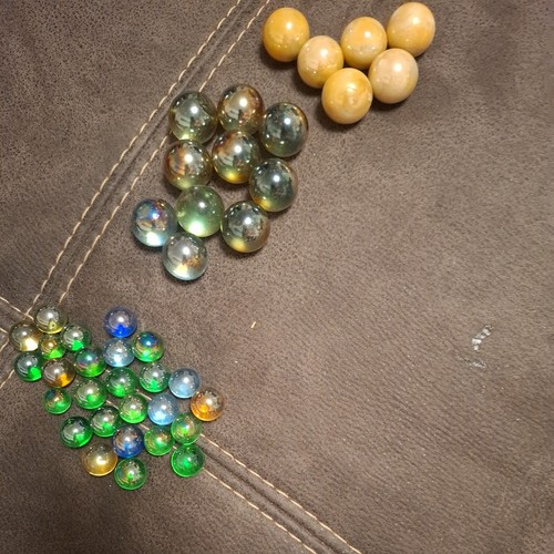 Vintage marbles stück - 41,