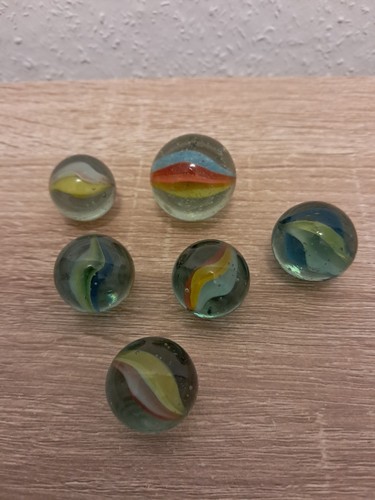 Glasmurmeln vintage 80er - 6,