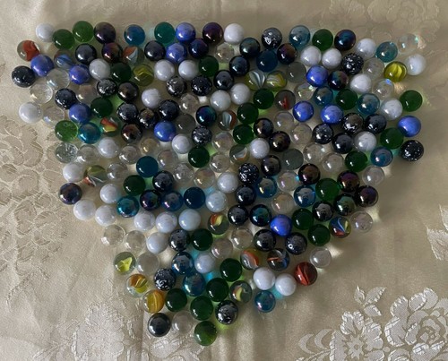 196 alte glasmurmeln vintage - ,
