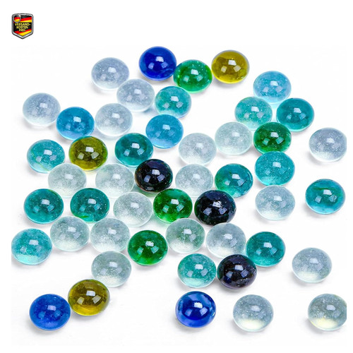 Glas murmeln stk - 50, bunt